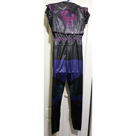 Descendants 3 Mal Costume 10-12 Disney Maleficent Villain Halloween Disguise Kid - Picture 4 of 5